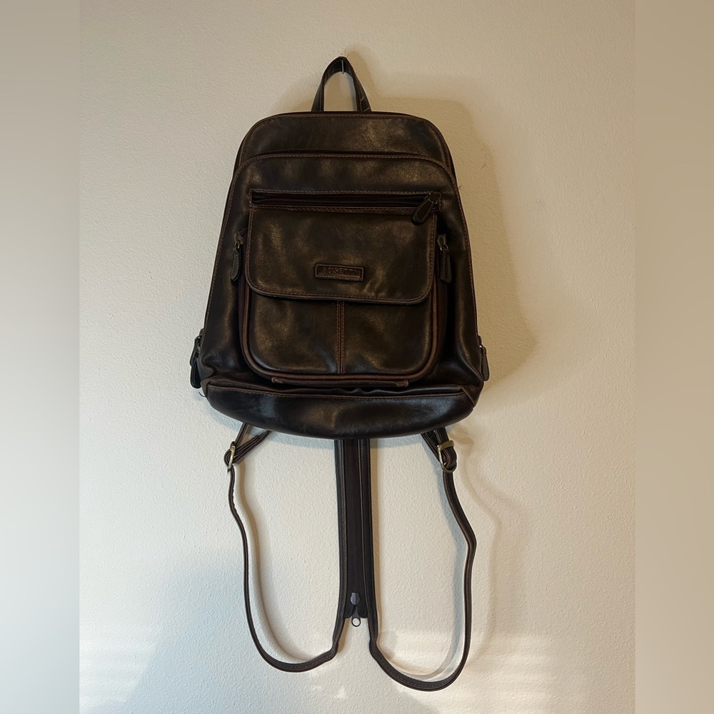 Rosetti Brown Mini Convertible Backpack